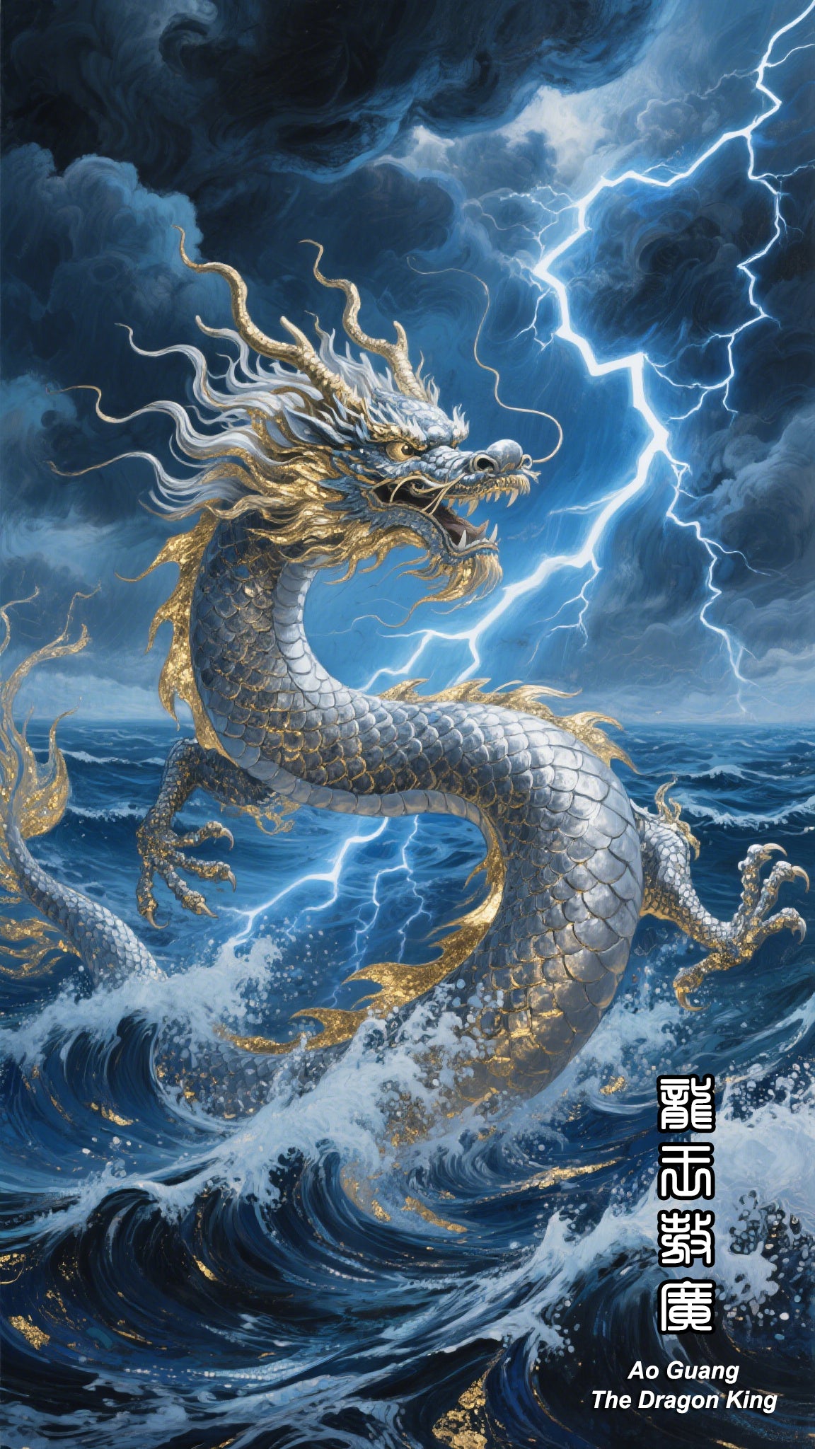 Dragon King of The Eastern Sea style Bracelet #034