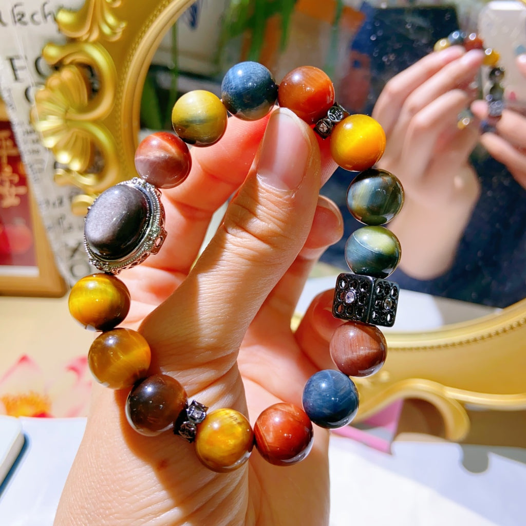Divine Bird Golden Crow Style bracelet #021