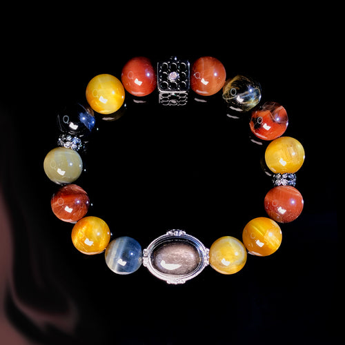 Divine Bird Golden Crow Style bracelet #021