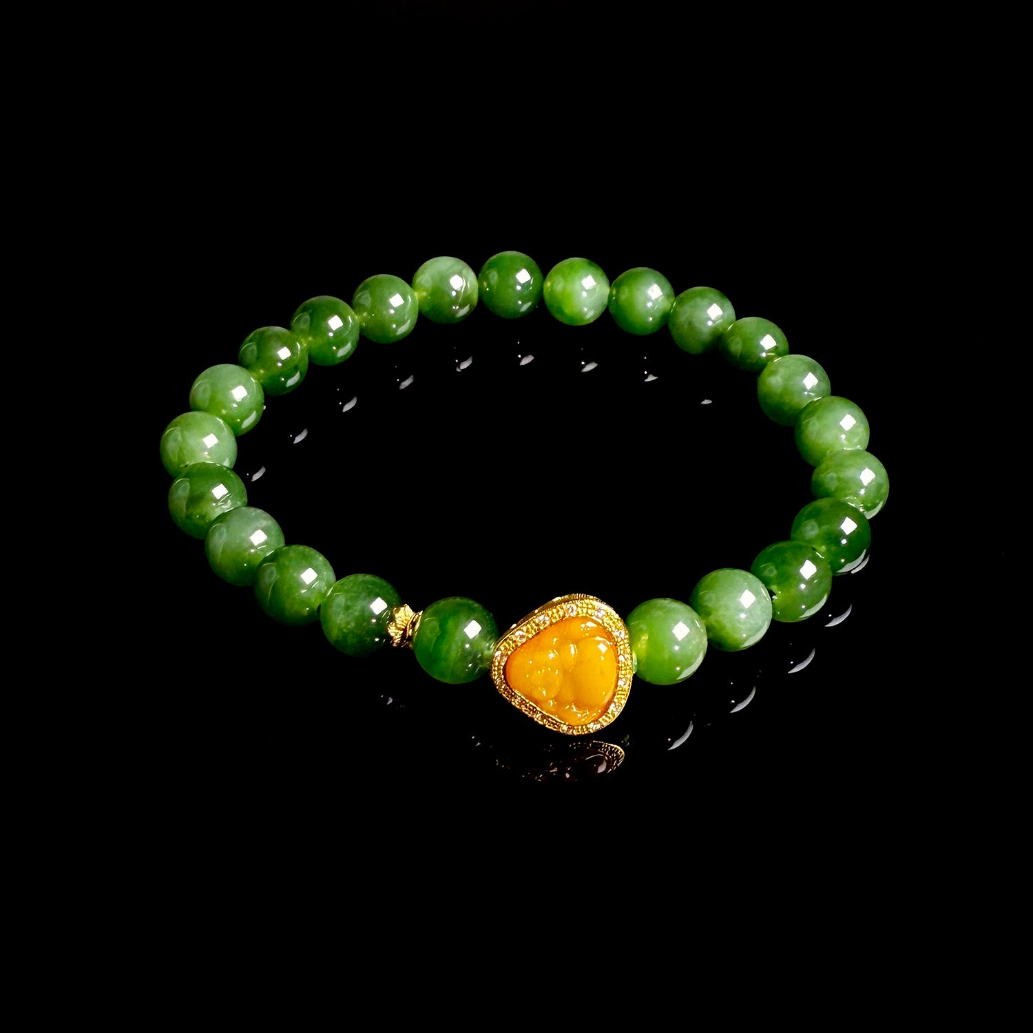 Natural Jade Bracelet #009