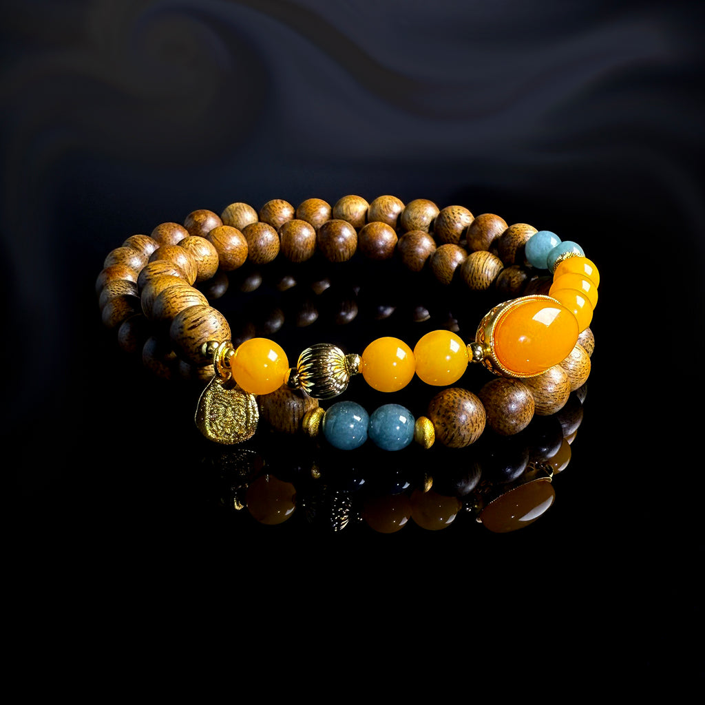 Natural Kalimantan Agarwood Bracelet #002