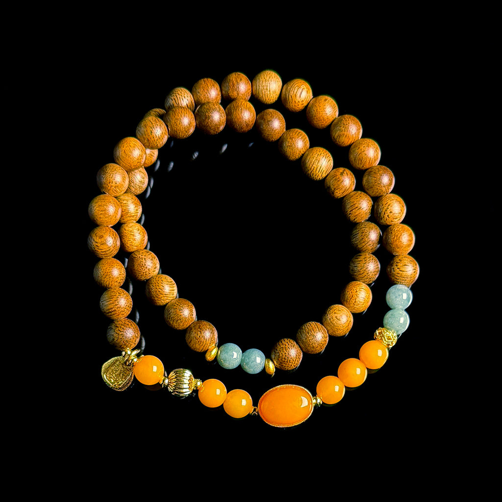 Natural Kalimantan Agarwood Bracelet #002