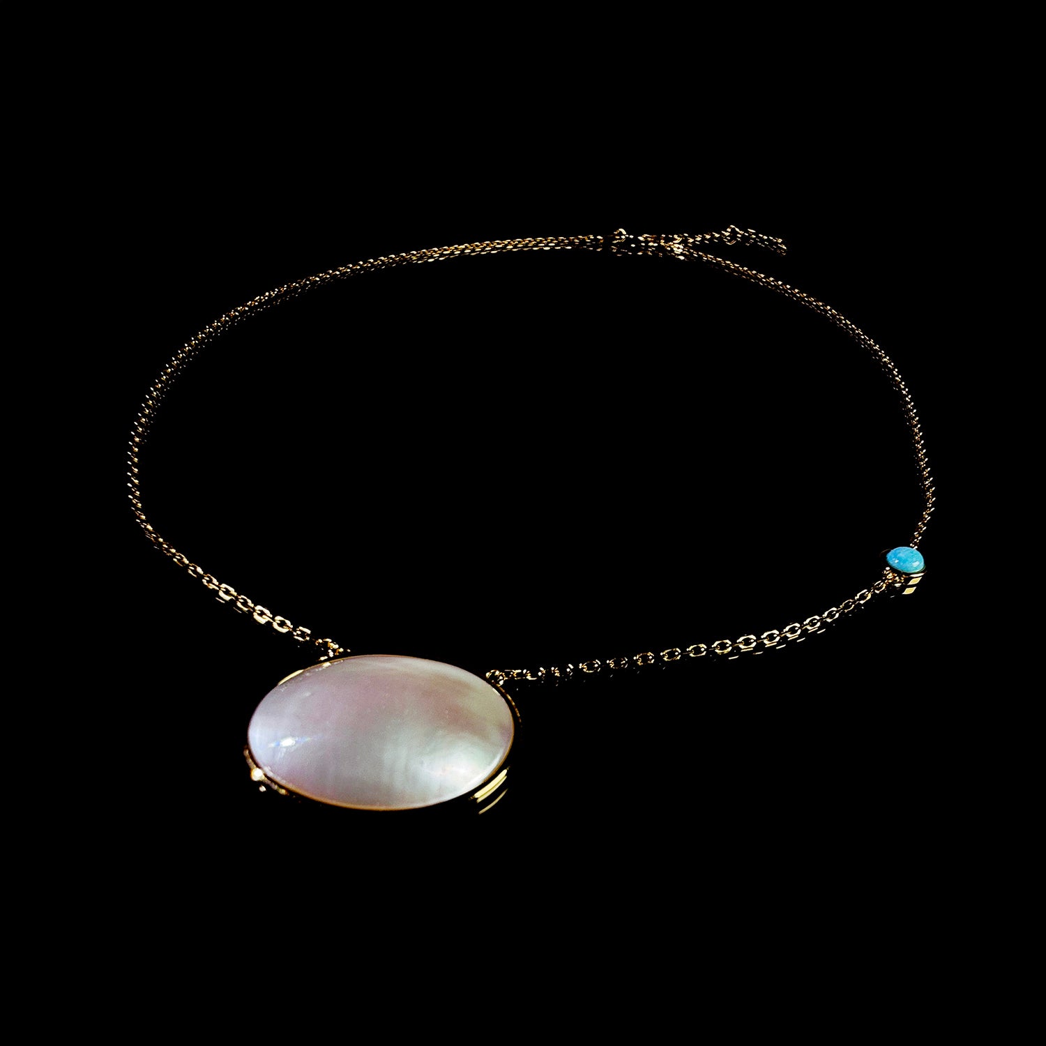 Natural Shell Collarbone Chain Necklace #010