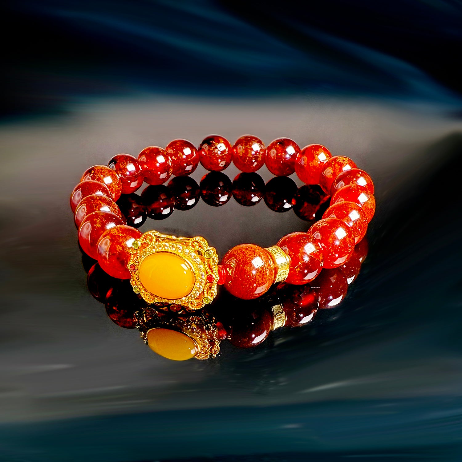 Divine bird phoenix style bracelet #006