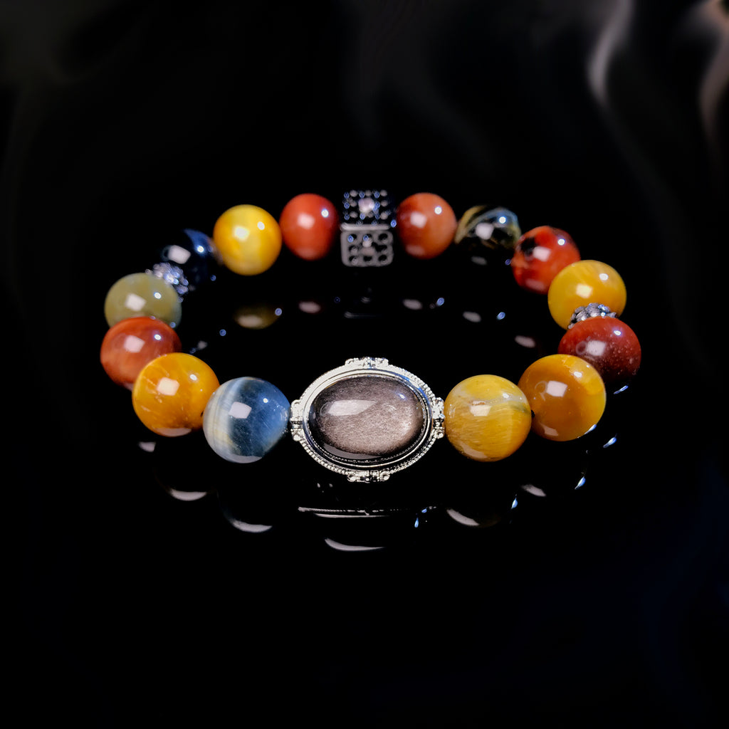 Divine Bird Golden Crow Style bracelet #021